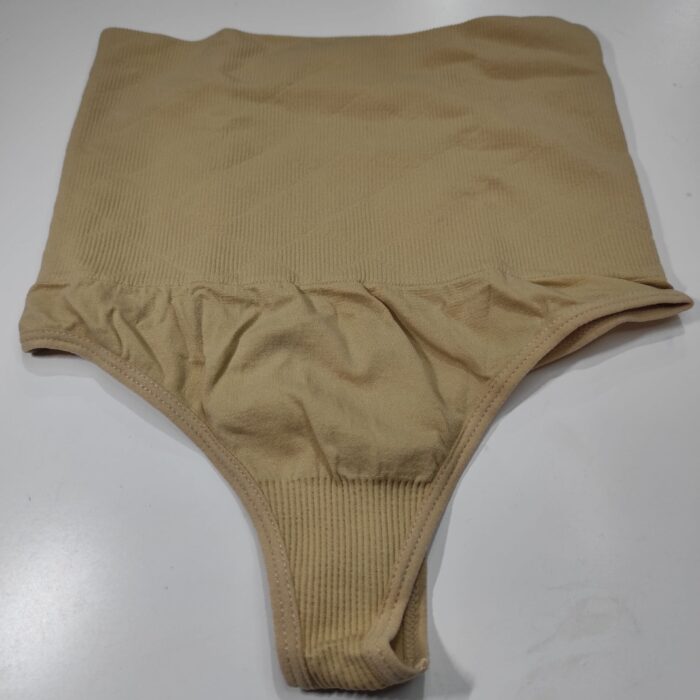 Tanga moldeadora de cadera beige S/M
