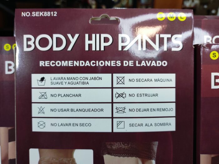 Faja culote Body Hip Pants L/XL Negro