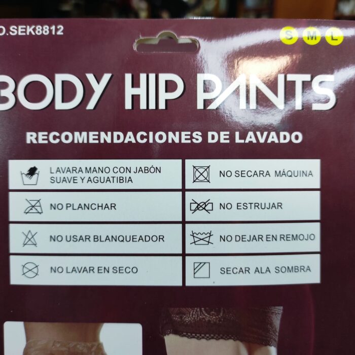 Faja culote Body Hip Pants L/XL Negro