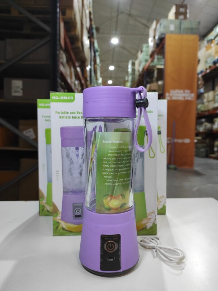 Batidora Licuadora Portable - Morada