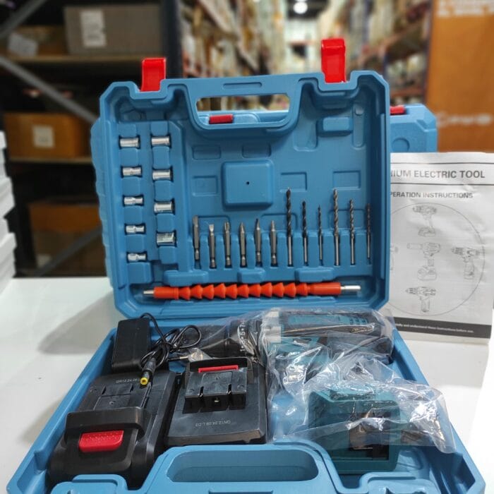 Juego de taladro eléctrico de mano