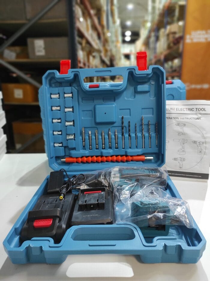 Juego de taladro eléctrico de mano