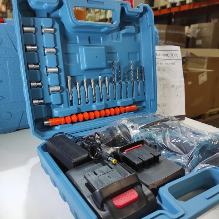 Juego de taladro eléctrico de mano