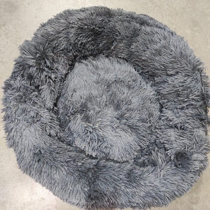 Cama Perro Mediana Gris Oscura 70 cm