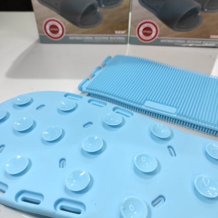 Zapatilla exfoliante 1und azul