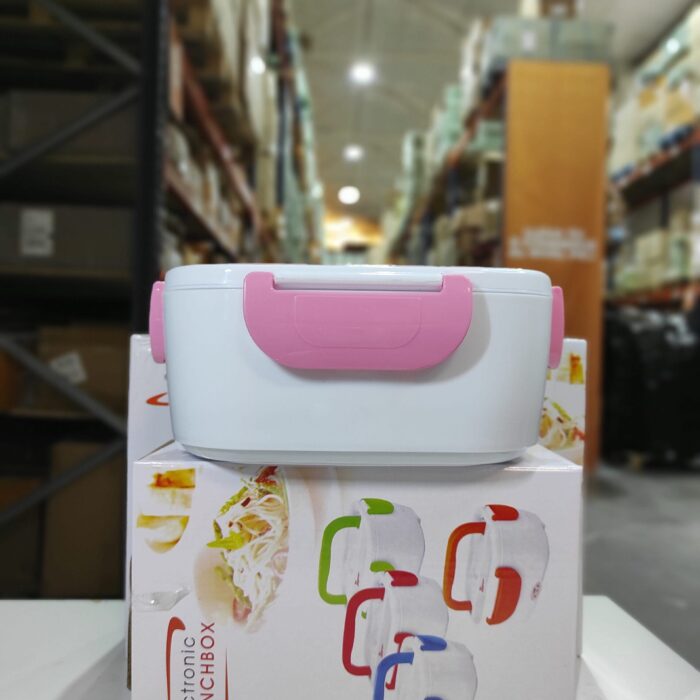 Fiambrera Electrica 40w rosa enchufe de coche