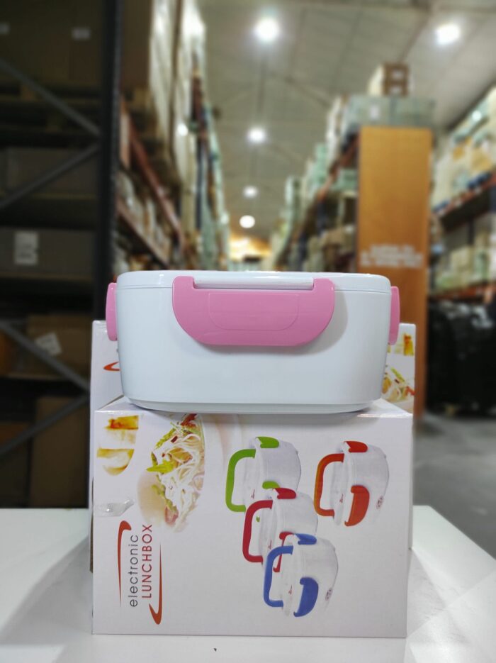 Fiambrera Electrica 40w rosa enchufe de coche