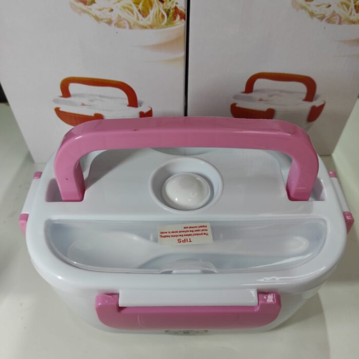 Fiambrera Electrica 40w rosa enchufe de coche