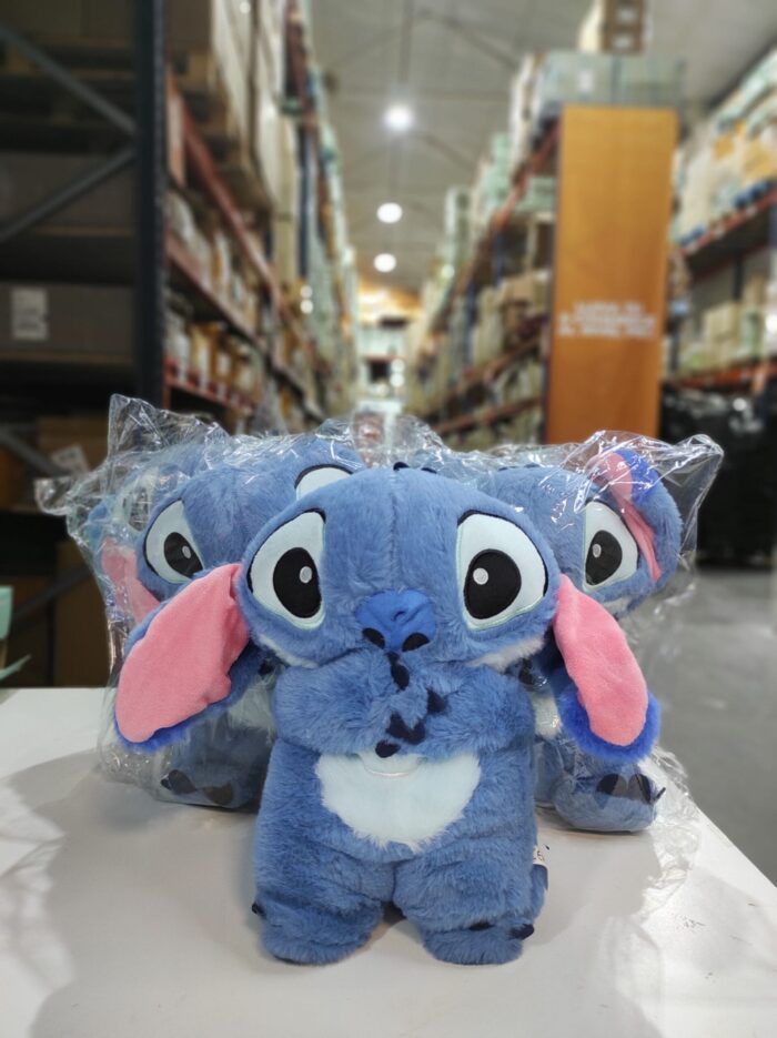 Peluche relajante para bebé que simula respiración azul