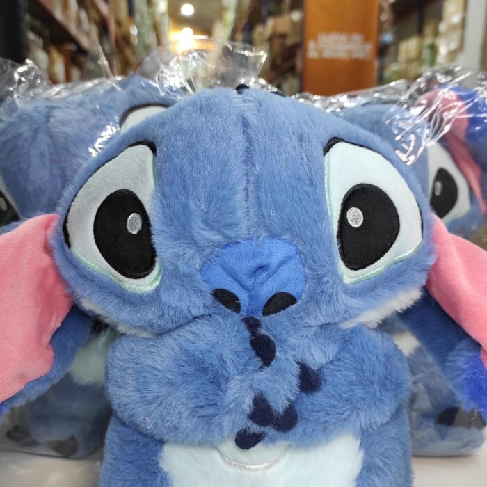 Peluche relajante para bebé que simula respiración azul