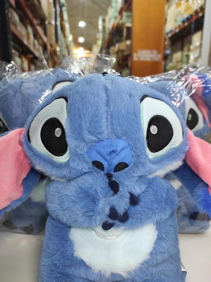 Peluche relajante para bebé que simula respiración azul