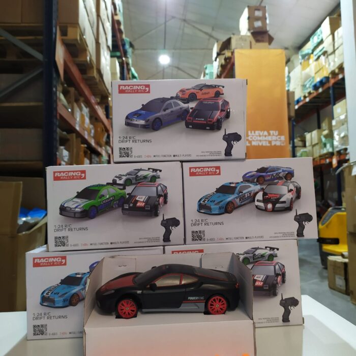 Coche teledirigido drift 1:24 FERRARI NEGRO