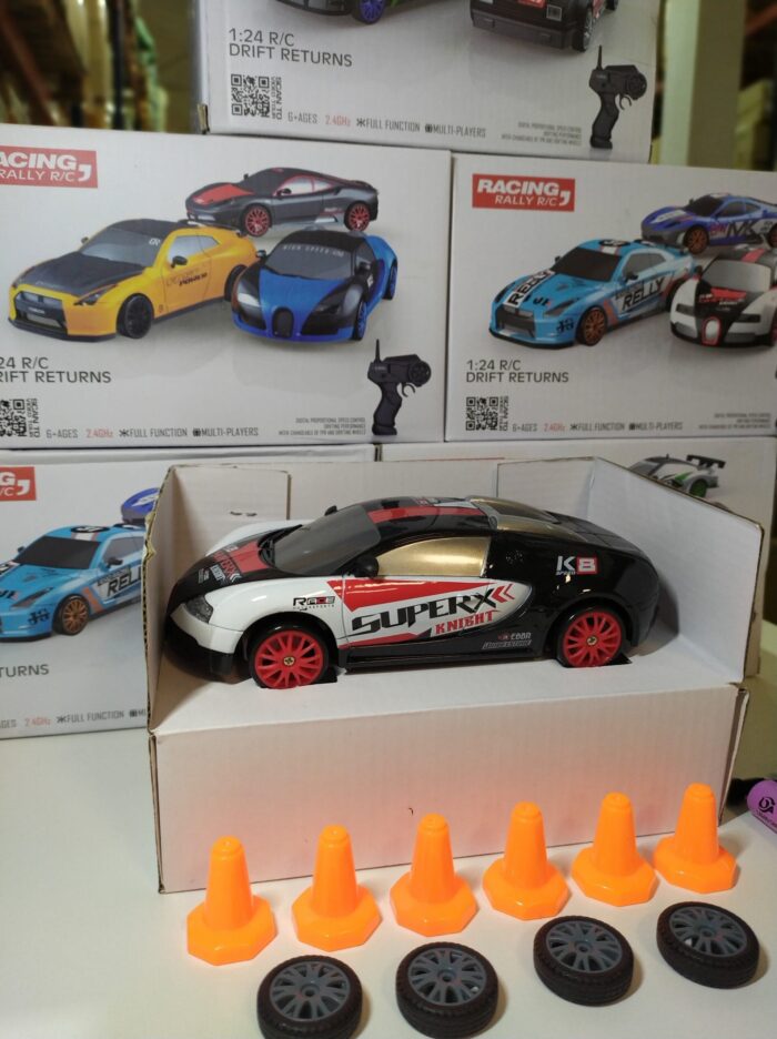 Coche teledirigido drift 1:24 BUCATTI