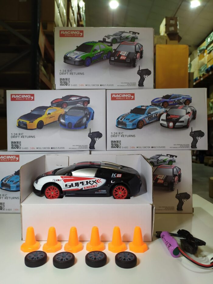 Coche teledirigido drift 1:24 BUCATTI