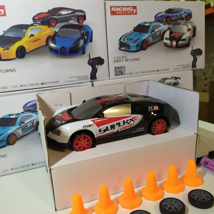 Coche teledirigido drift 1:24 BUCATTI