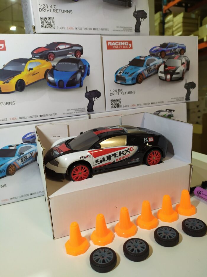 Coche teledirigido drift 1:24 BUCATTI
