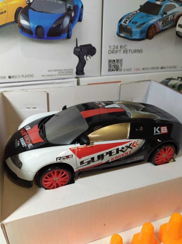 Coche teledirigido drift 1:24 BUCATTI