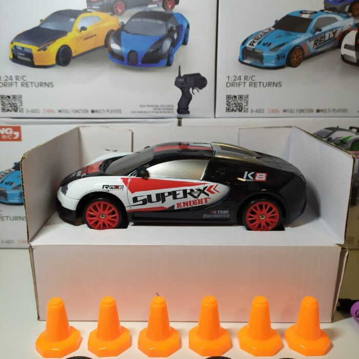 Coche teledirigido drift 1:24 BUCATTI