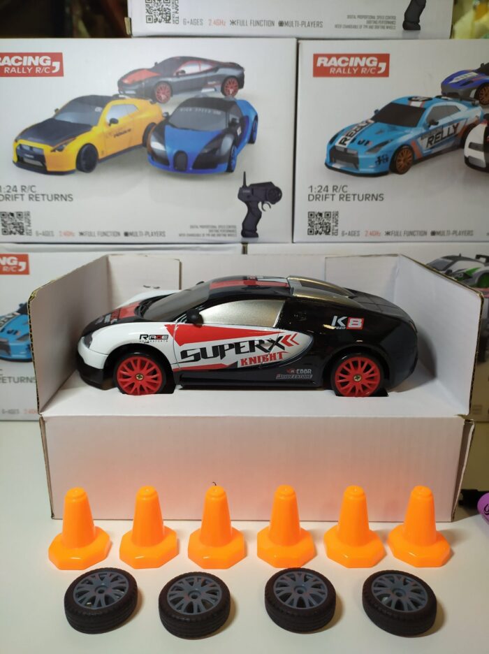 Coche teledirigido drift 1:24 BUCATTI