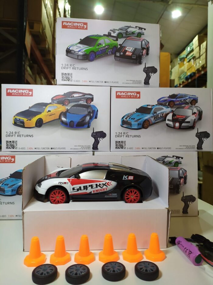 Coche teledirigido drift 1:24 BUCATTI
