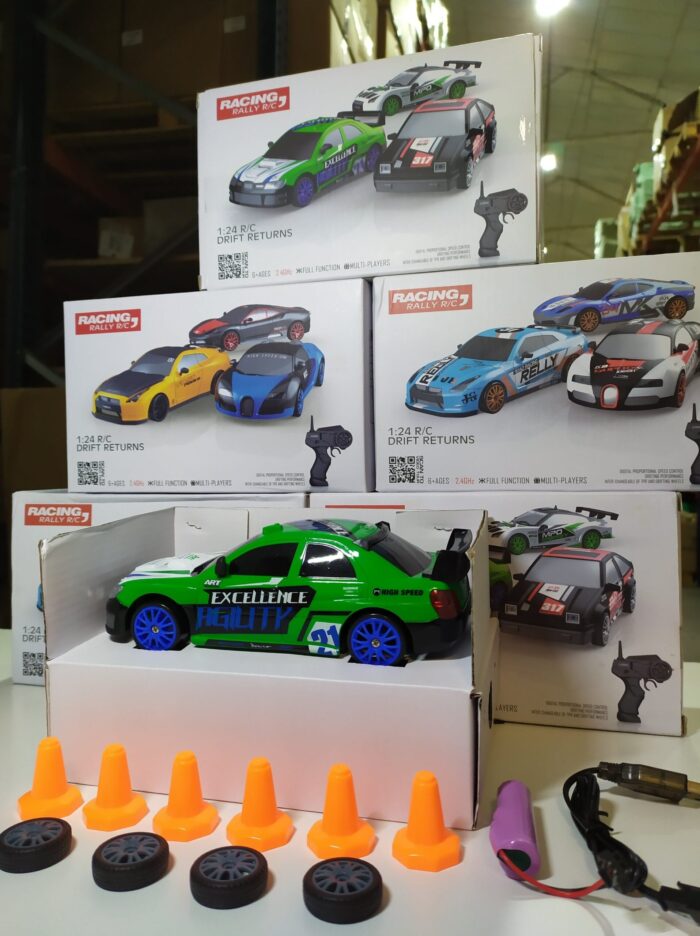 Coche teledirigido drift 1:24 SUBARU