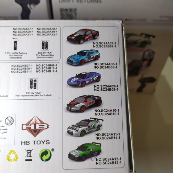 Coche teledirigido drift 1:24 SUBARU