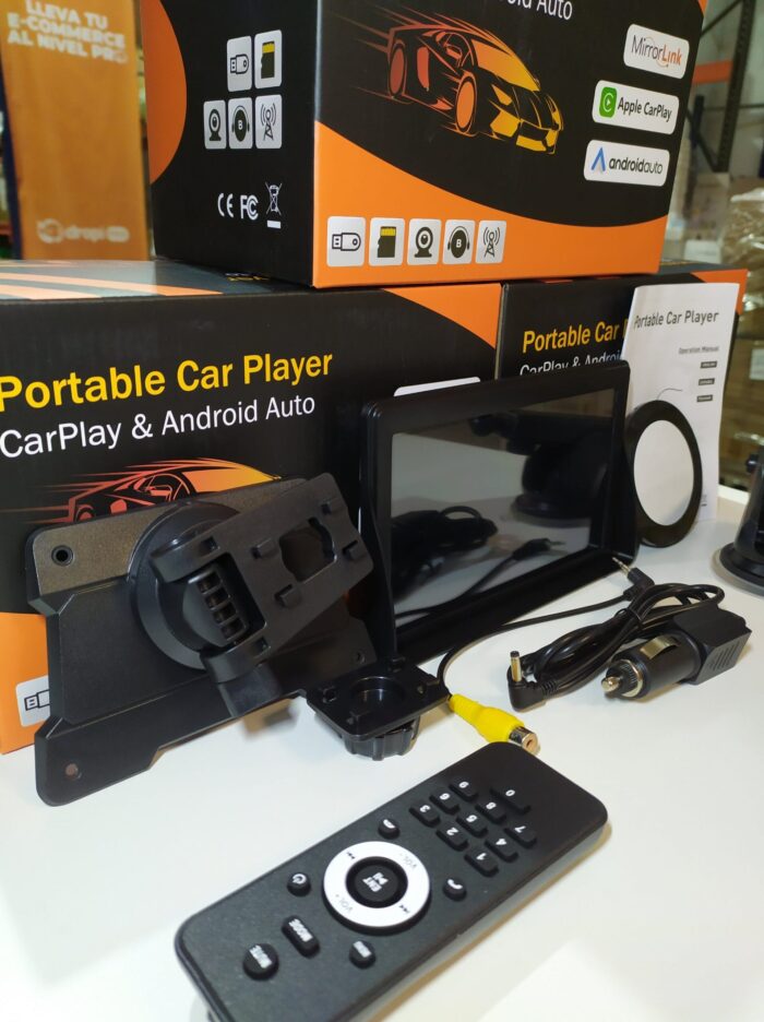 Pantalla portátil de 7 Pulgadas para Coche