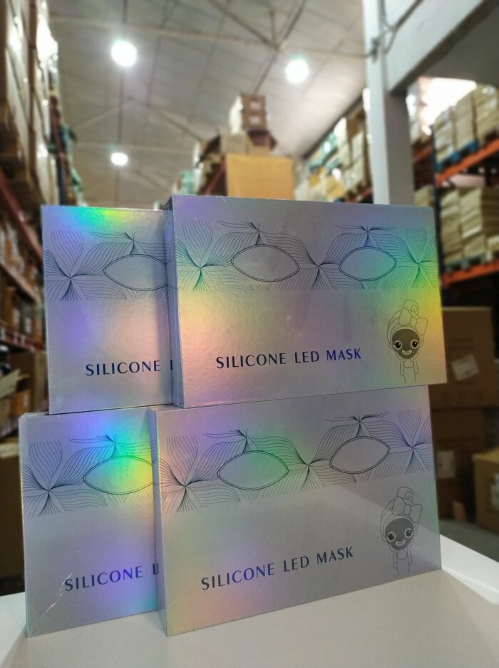 Máscara facial LED con terapia de luz roja para La cara y la piel