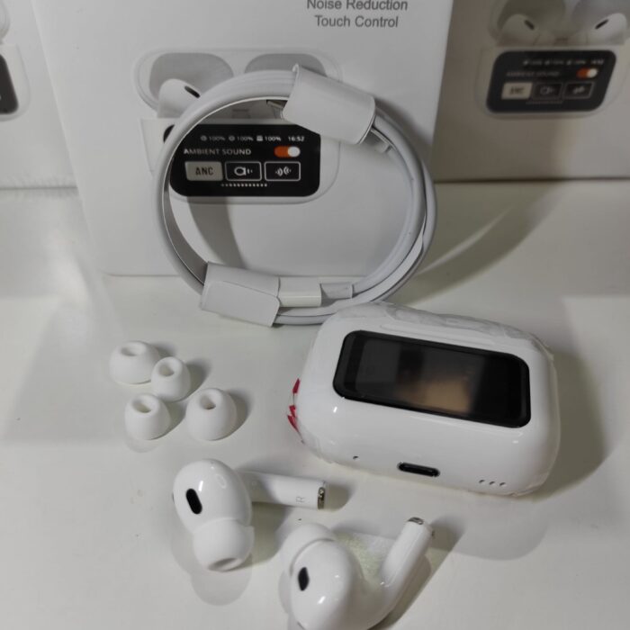 Airpods PRO con pantalla y Cancelación de Ruido