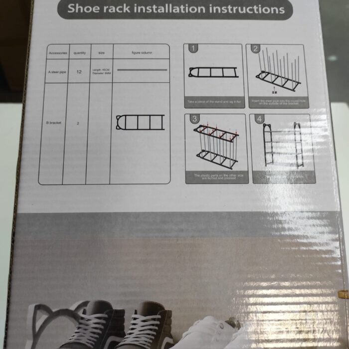 Zapatero multicapa creativo con diseño de orejas de gato