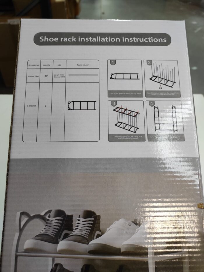 Zapatero multicapa creativo con diseño de orejas de gato