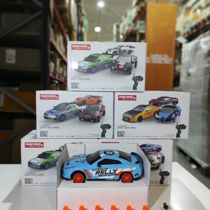 Coche teledirigido drift 1:24 GTR