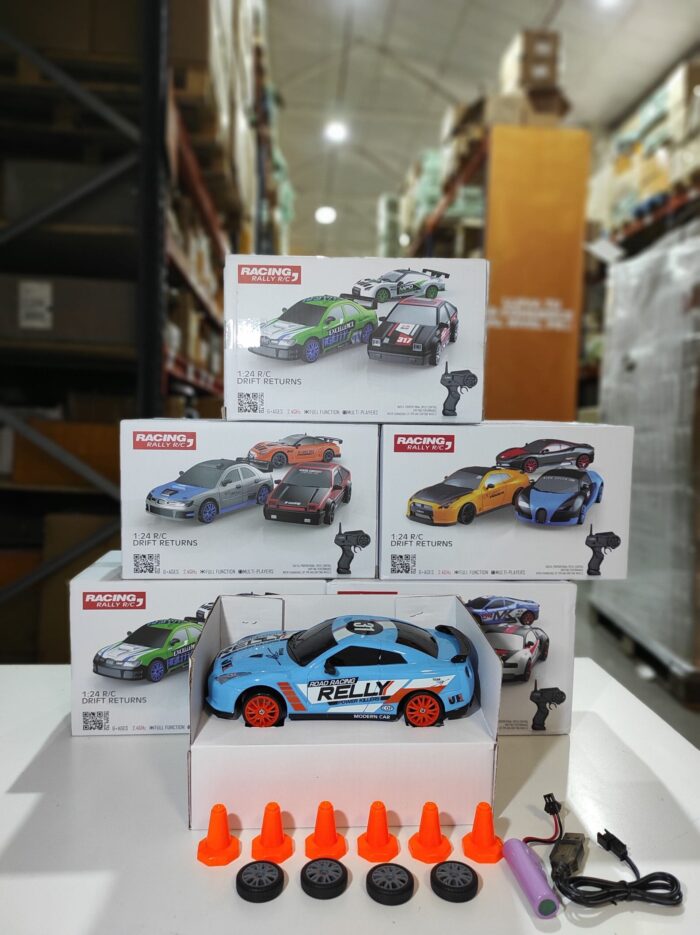 Coche teledirigido drift 1:24 GTR