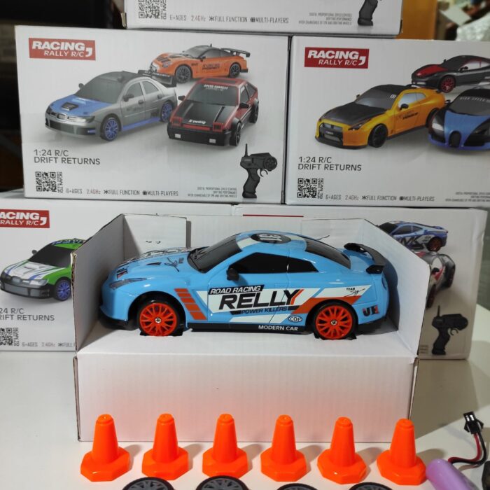 Coche teledirigido drift 1:24 GTR