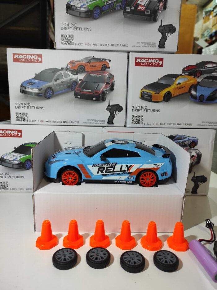 Coche teledirigido drift 1:24 GTR