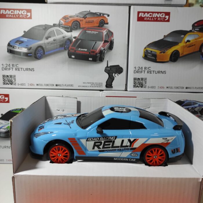 Coche teledirigido drift 1:24 GTR
