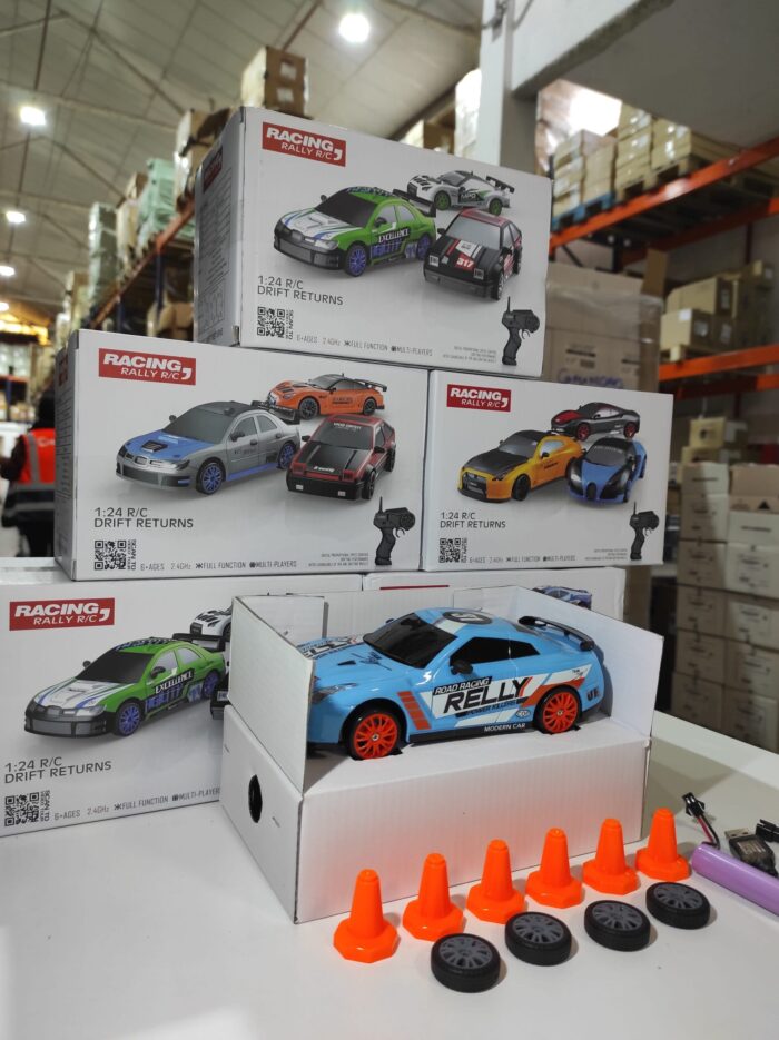Coche teledirigido drift 1:24 GTR