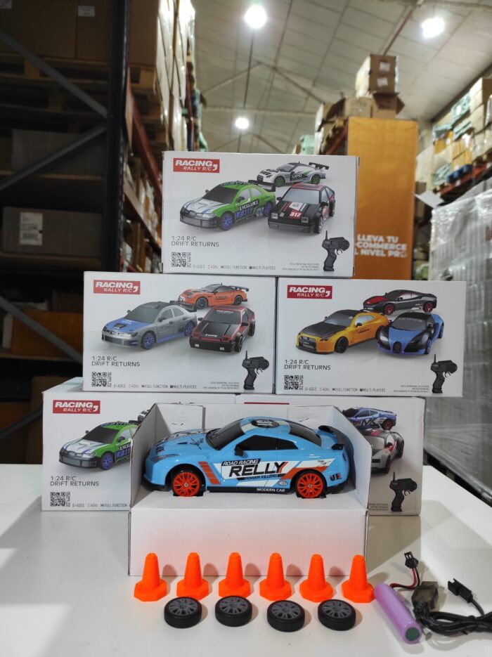 Coche teledirigido drift 1:24 GTR