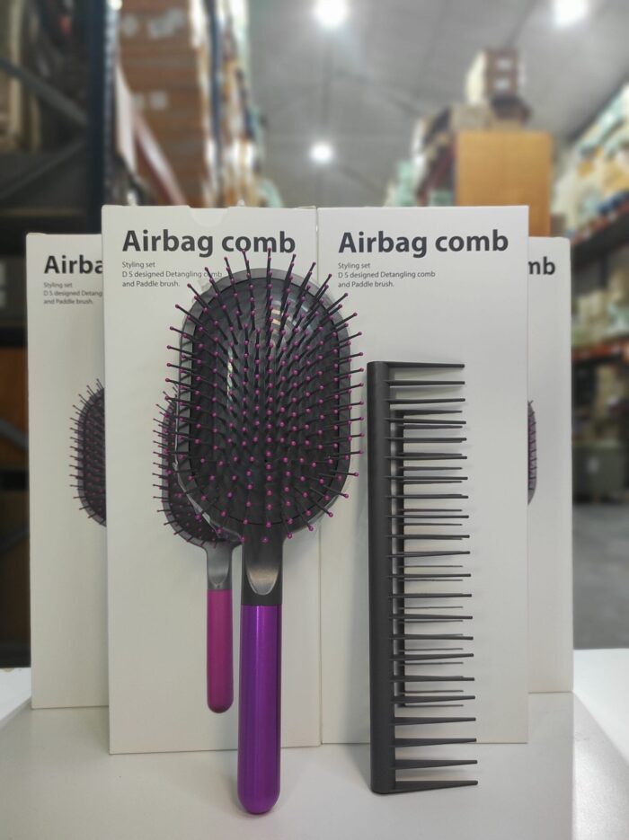 Kit de cepillo y peine desenredante