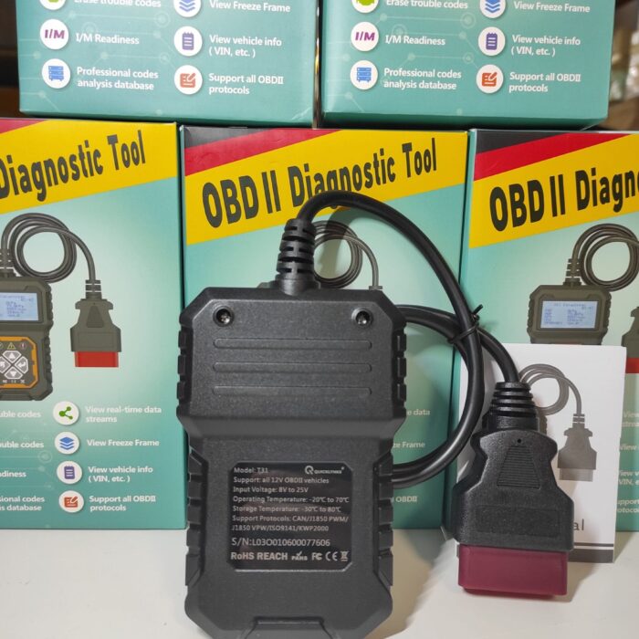 Instrumento de diagnóstico OBD para automóvil