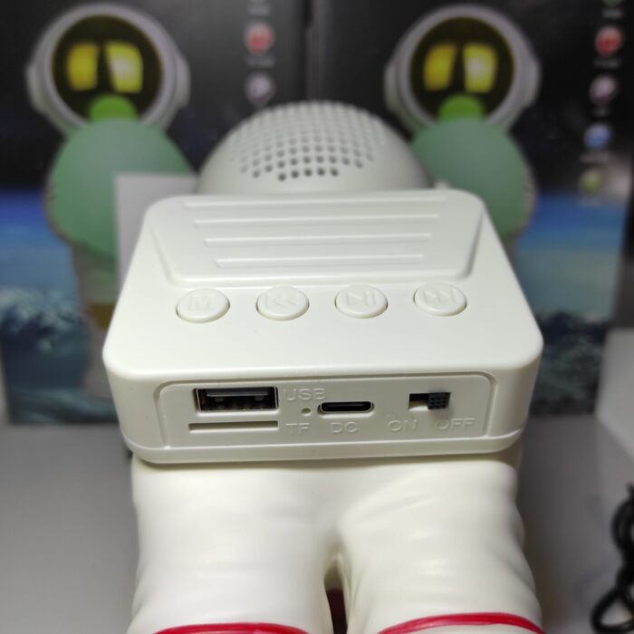 Lámpara de astronauta con altavoz