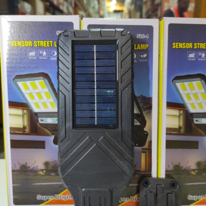 Mini luz solar LED con mando y sensor de movimiento FA-526