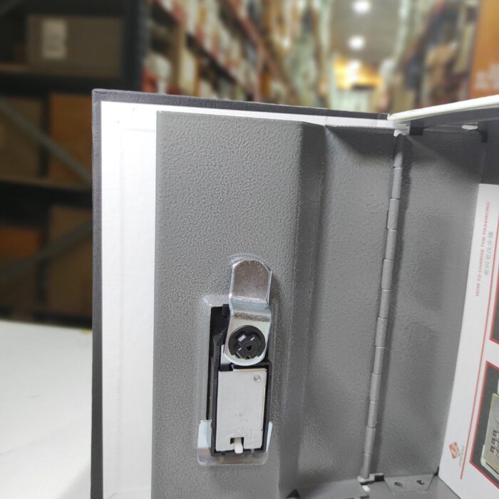 Caja fuerte en forma de libro con cerradura 180x115x55mm