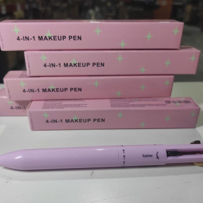 Lápiz de maquillaje 4 en 1 multifuncional