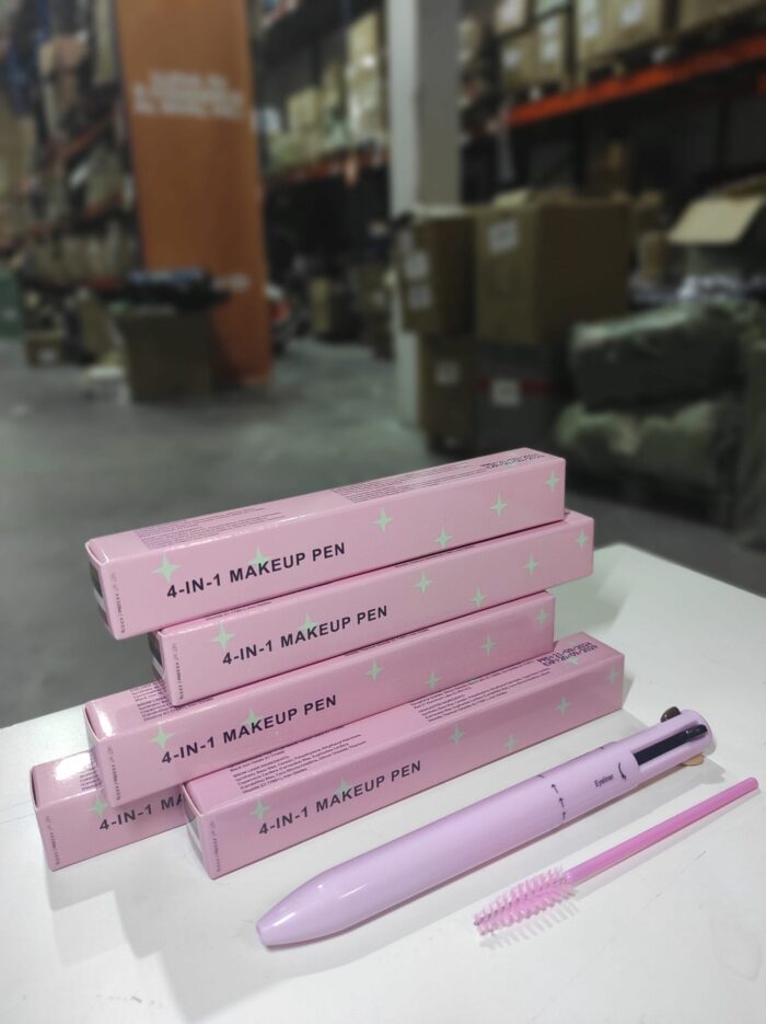 Lápiz de maquillaje 4 en 1 multifuncional