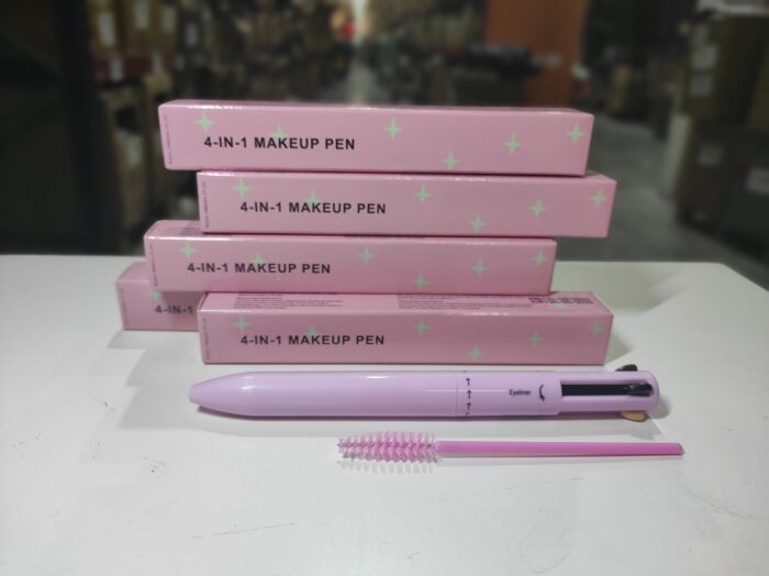 Lápiz de maquillaje 4 en 1 multifuncional