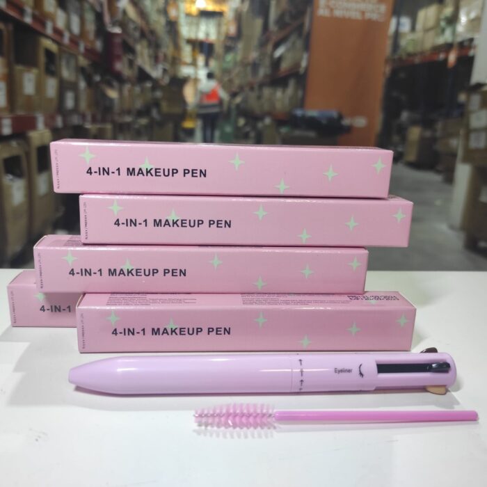 Lápiz de maquillaje 4 en 1 multifuncional
