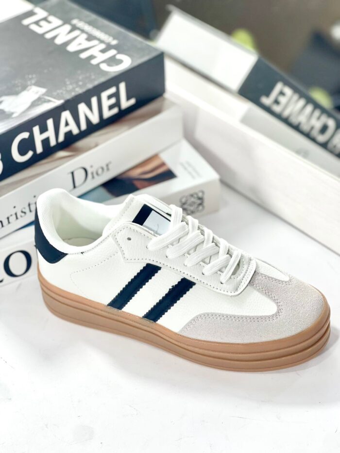 WechatIMG1640_2024-09-12-18-40-58 Calzado deportivo R213 blanco filo negro 37