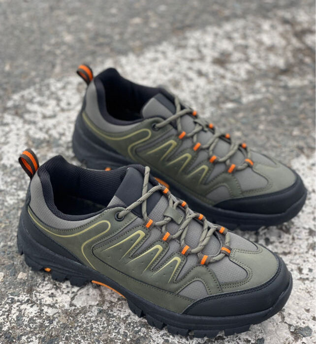 Zapato de senderismo impermeable hombre verde 40