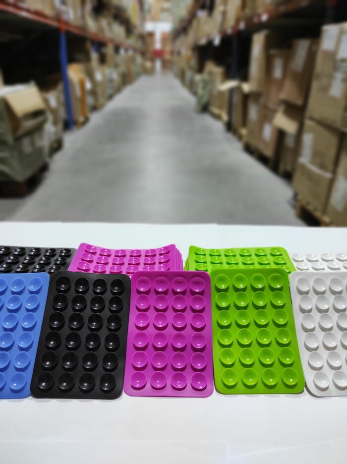 Pack 10 ventosas de silicona para móviles